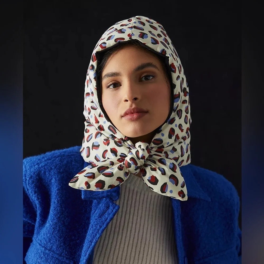 Printed Puffer Hood By Anthropologie